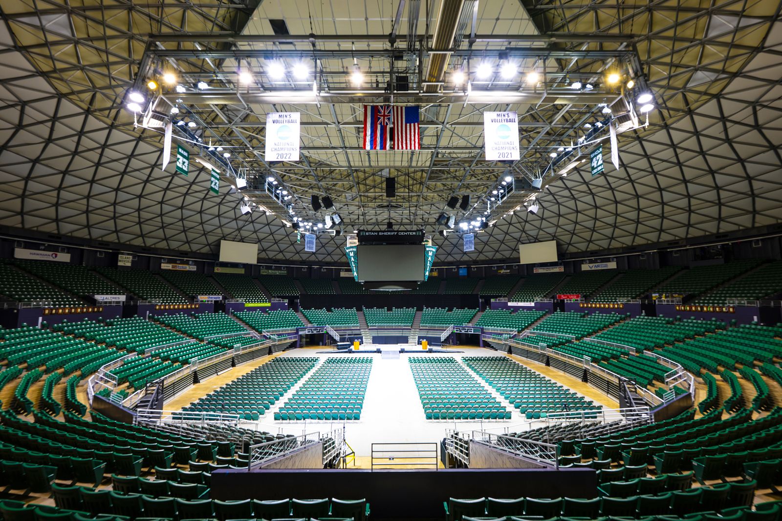 University of Hawaii Manoa Stan Sheriff Center — lit by Illuminage Group LED lighting